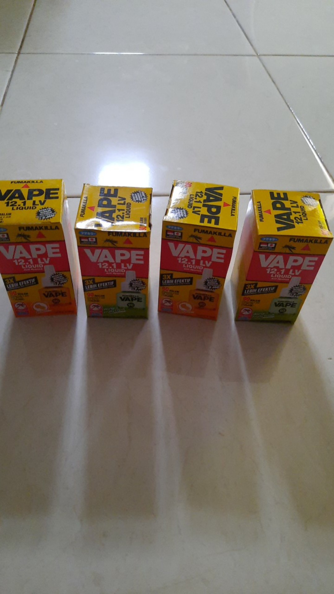 Obat Nyamuk Vape Liquid Refill 90 Malam Fruity Fresh - Anti Nyamuk Vape