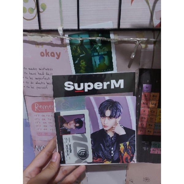 ID CARD + DECO STICKER SET MARK SUPERM (-pc)