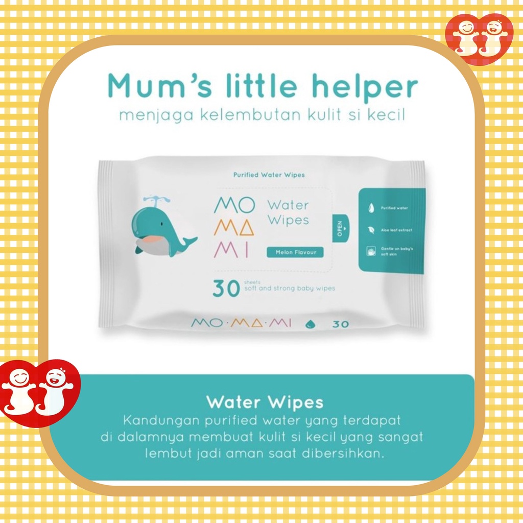 MOMAMI Water Wipes 30 sheet