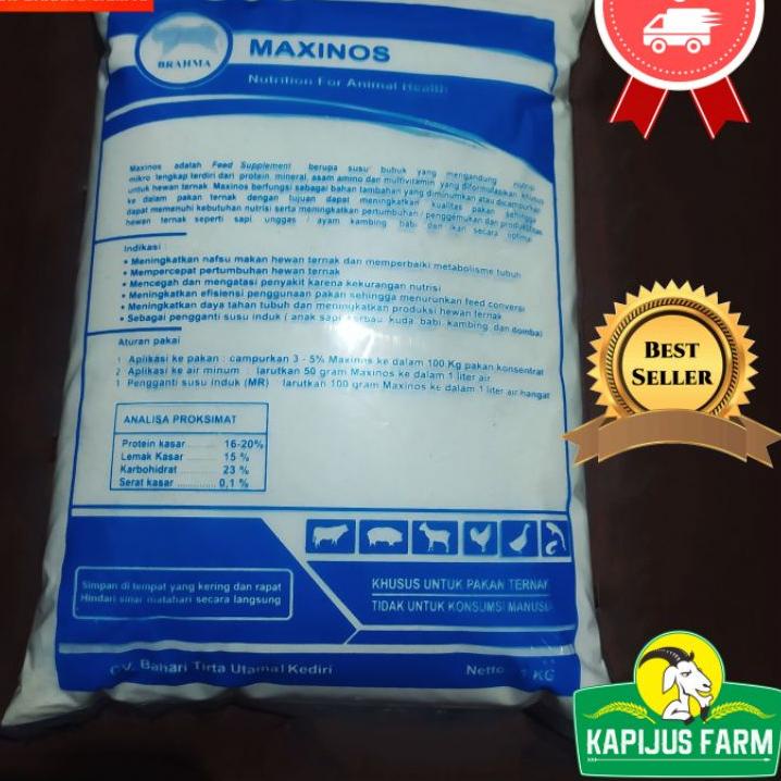 

☄️ Maxinos Susu Skim Termurah/ Susu untuk anak kambing sapi / susu ternak [Terlaris Today]/【SHOPEE MALL】/3.3 BRANDS FESTIVAL/3.3 COD/【F⚡ASH SALE✅】