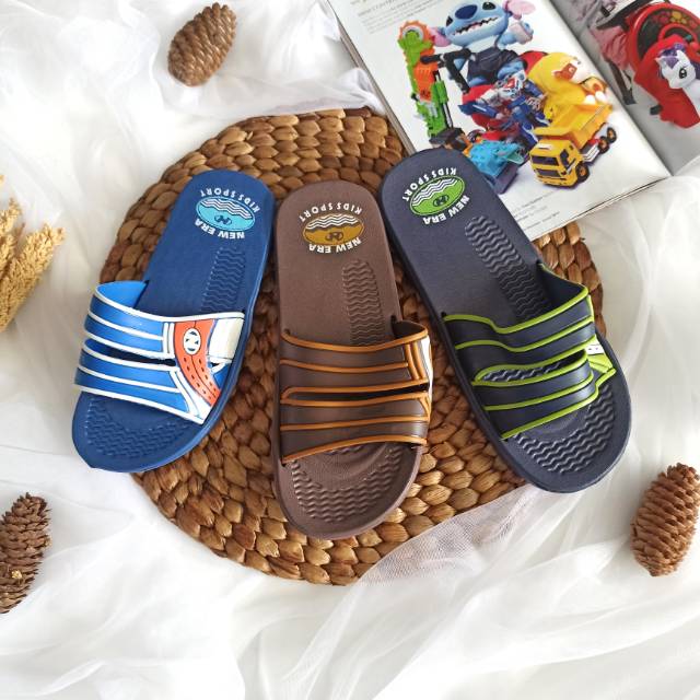SANDAL ANAK | SANDAL ANAK MURAH | SELOP ANAK | SANDAL NEW ERA
