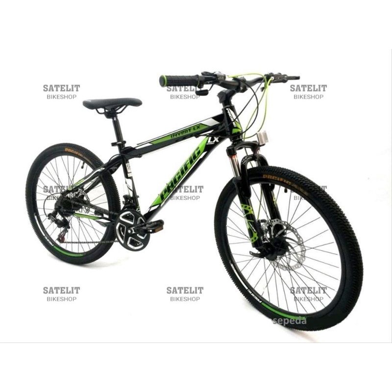 Sepeda Gunung MTB Pacific Invert LX Ukuran 24 Inch