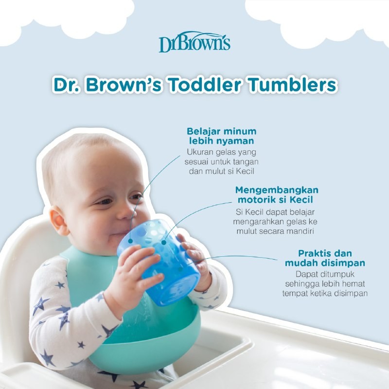 Dr Brown's - Toddler Tumblers 4pcs