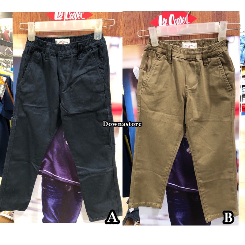 celana panjang chino anak laki-laki lee cooper kids (4-14th)