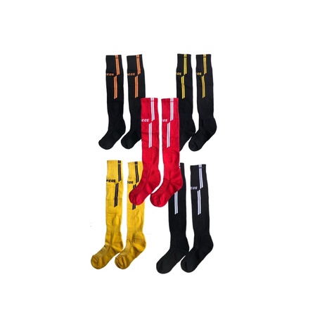 KAOS KAKI BOLA FUTSAL SPECS OPTIMUS SOCKS PANJANG DI ATAS LUTUT HITAM KUNING MERAH PUTIH ORANGE