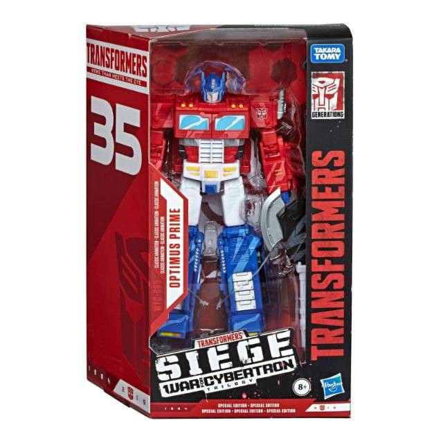 Optimus Prime Transformers 35th Anniversary Siege WFC