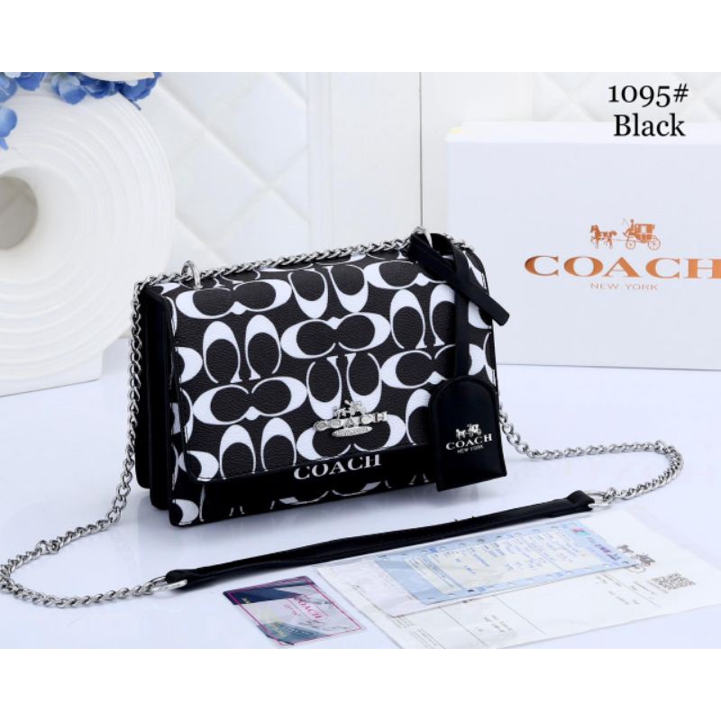 tas wanita tas COACH shoulder bag #1095 box
