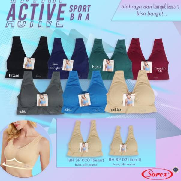 ➥ Bra sport Sorex SP 020 - SP 021 BH Sorex sport good quality ❃