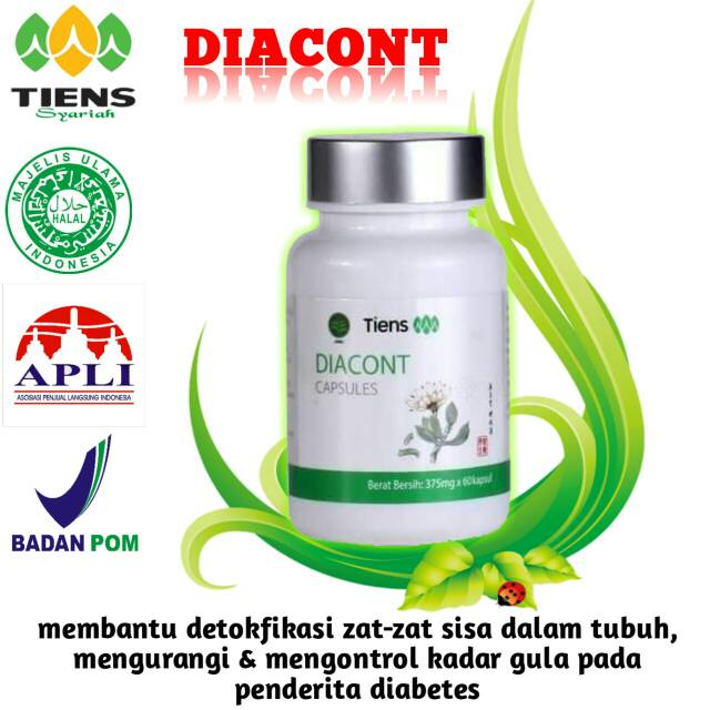 

Tianshi Diacont Diabetes Control Tiens Herbal Untuk Diabetes 1 botol isi 60 kapsul