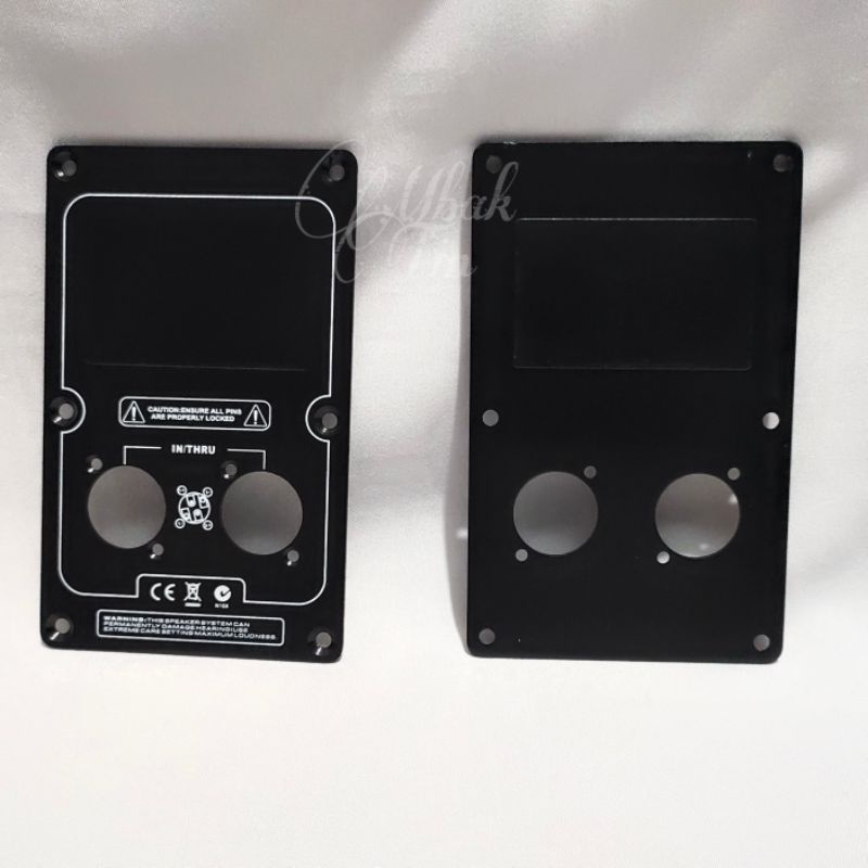 Plat Terminal Speakon Datar Box Speaker Dudukan Spikon Spicon