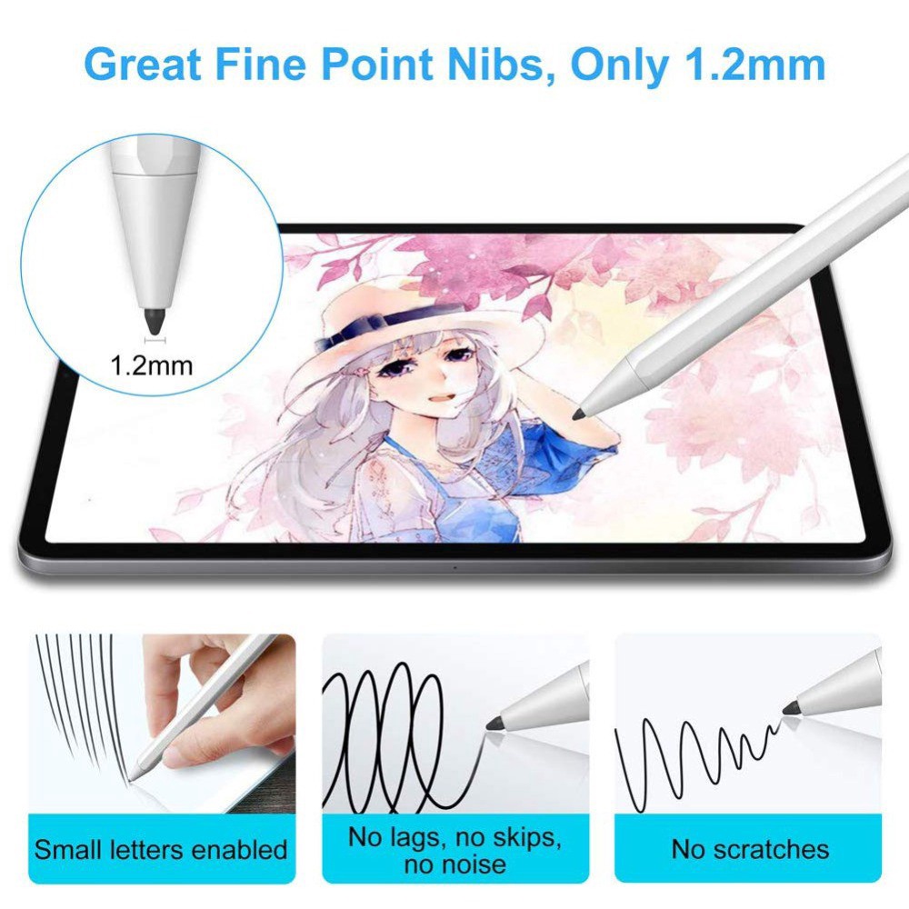 Gen 2 Stylus Pen Palm Rejection Compatible to air pro 2018-2021