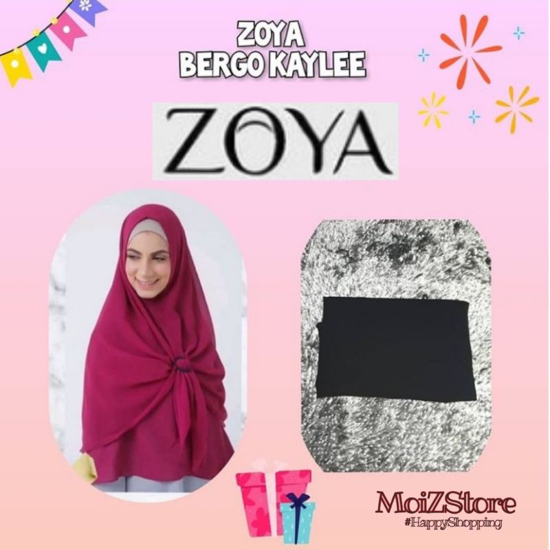 Jilbab Instan Bergo Kaylee Zoya Jilbab Bergo Jilbab Langsung Bergo Instan Hijab Instant Zoya