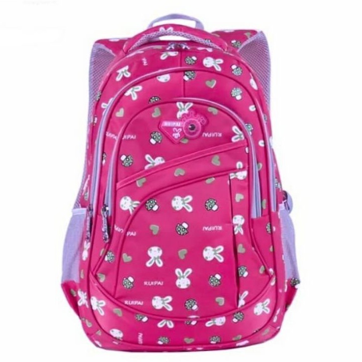 MOEZHA _Tas Punggung Ransel Sekolah Tas Backpack Polos Fashion Tas Gendong Ransel Pria Wanita Kanvas Backpack Fashion Korea Anti Maling Cewek Remaja Kekinian