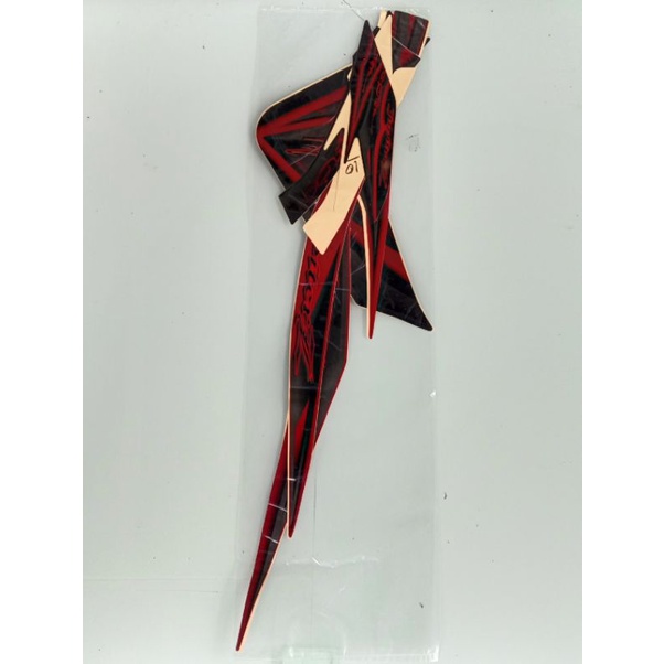 striping sticker Yamaha Jupiter Z 2010 Merah