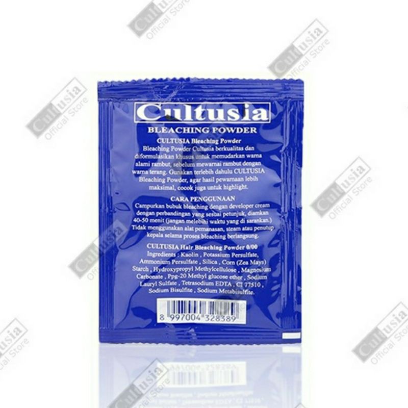 CULTUSIA Bleaching Powder Sachet 20gr