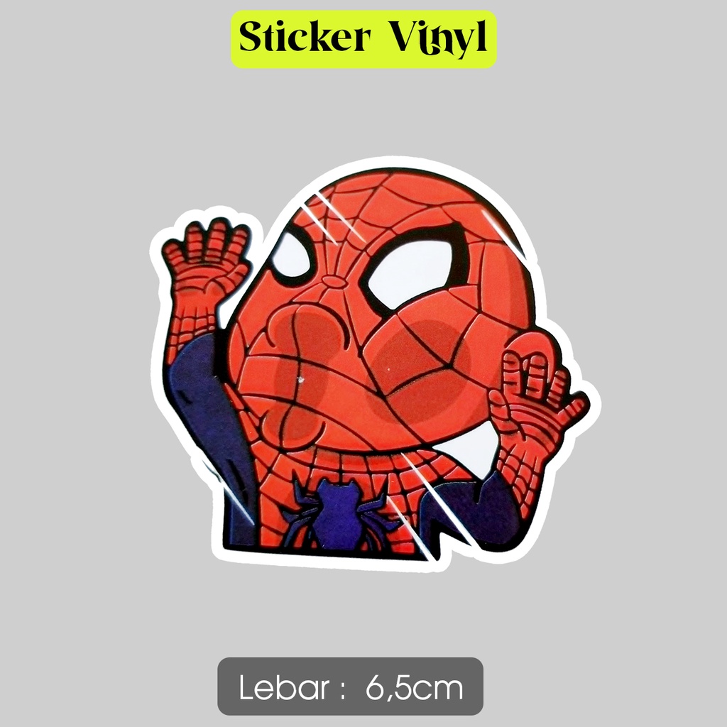 

Stiker Spiderman Crashed Spidey Sticker Vinyl Satuan Anti Air