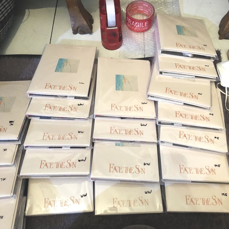ready stock album seventeen face the sun carat version fts sealed unsealed fullset rpc scoups jeongh