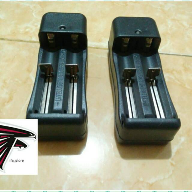 Charger Baterai Awt 2 Slot / Desktop 2 Slot For Batre 18650 /18350 vape