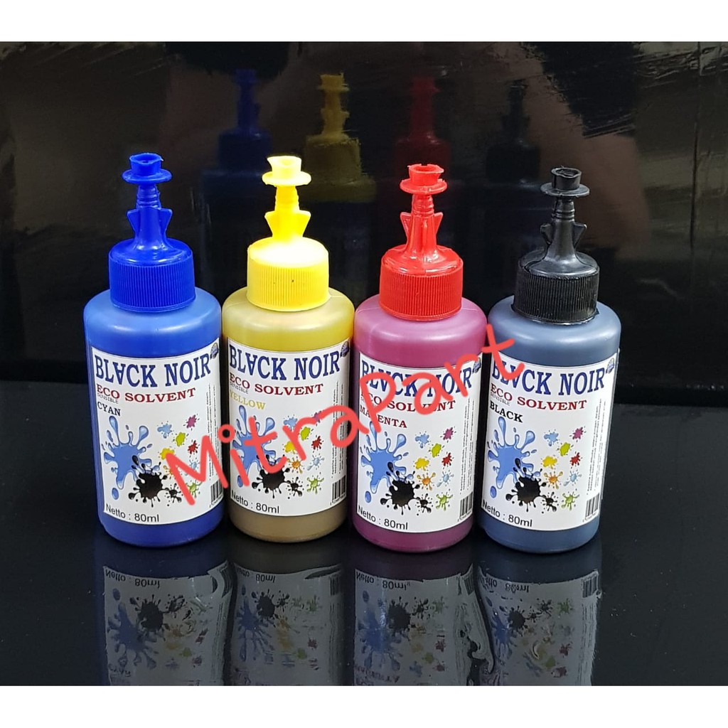 Tinta Eco Solvent Black Noir For Epson