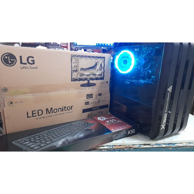 paket lengkap intel core i5 ssd 120 led 19 LG