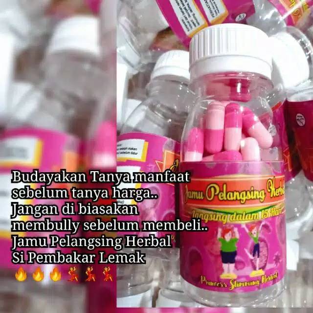 Jamu Pelangsing/Slimming Herbal/Obat Pelangsing/ Princess Slimming