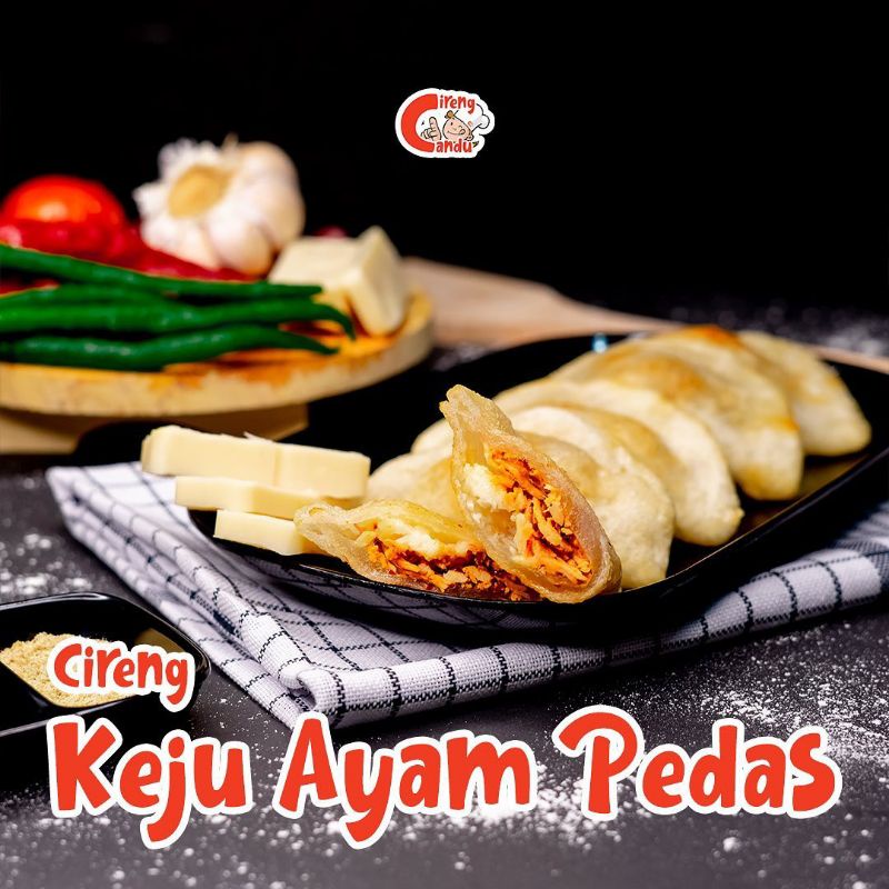 

Cireng Rasa Keju Ayam Pedas