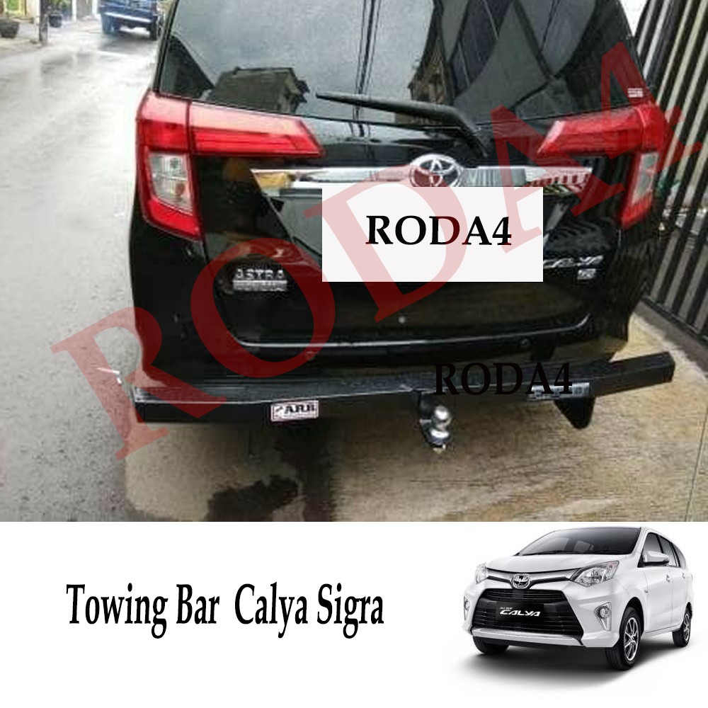 Towing Bar Besi Bumper Belakang ARB Sigra Panjang Full