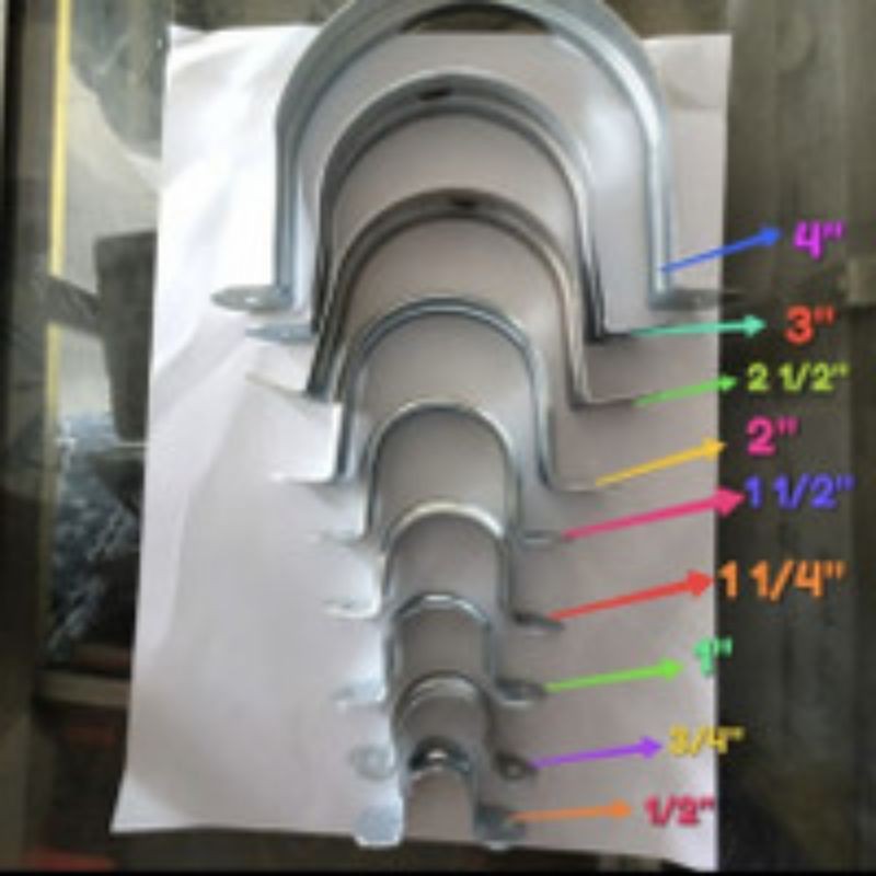 Klem pralon/klem pipa/klem omega 2"