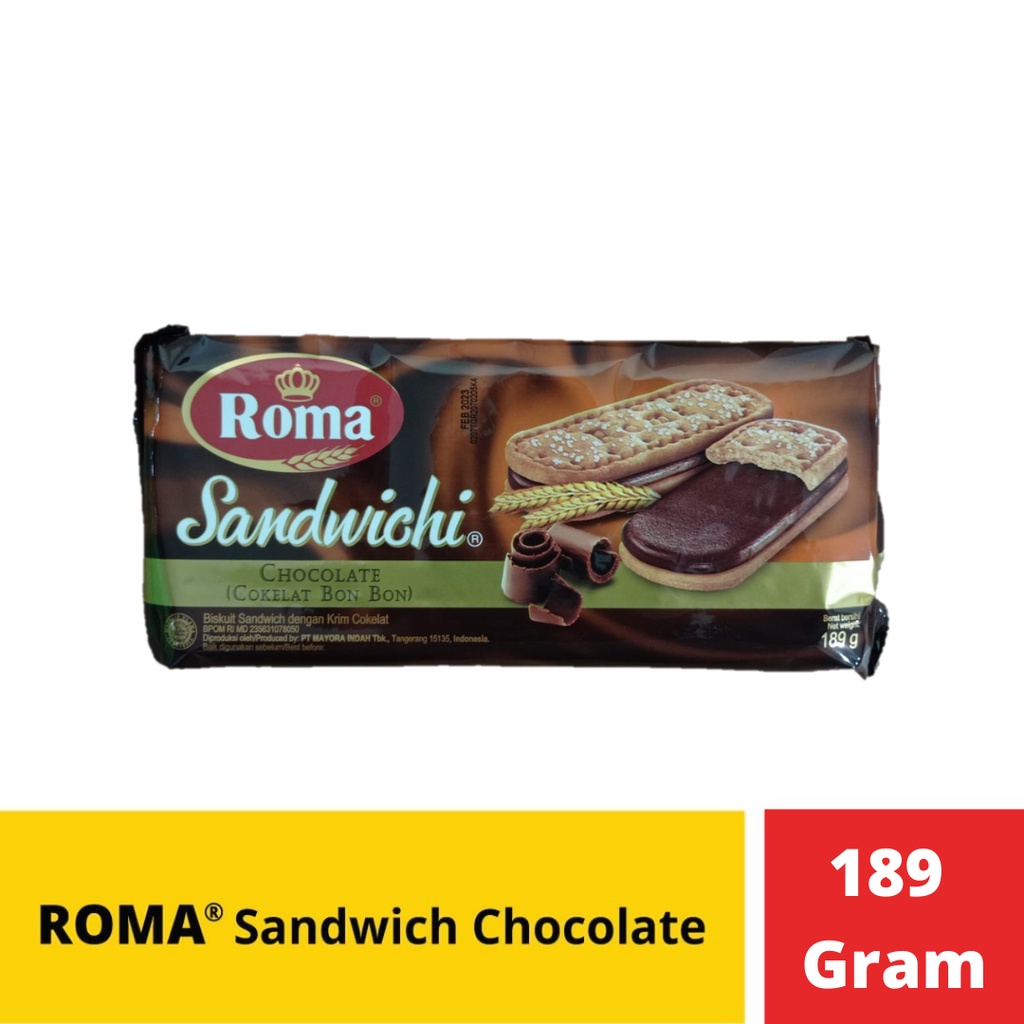 

ROMA Sandwich Chocolate Biskuit Bon Bon [189 g]