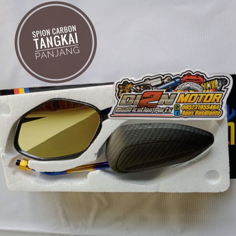 SPION CARBON honda spion karbon honda tangkai panjang model original Vario beat scoopy supra