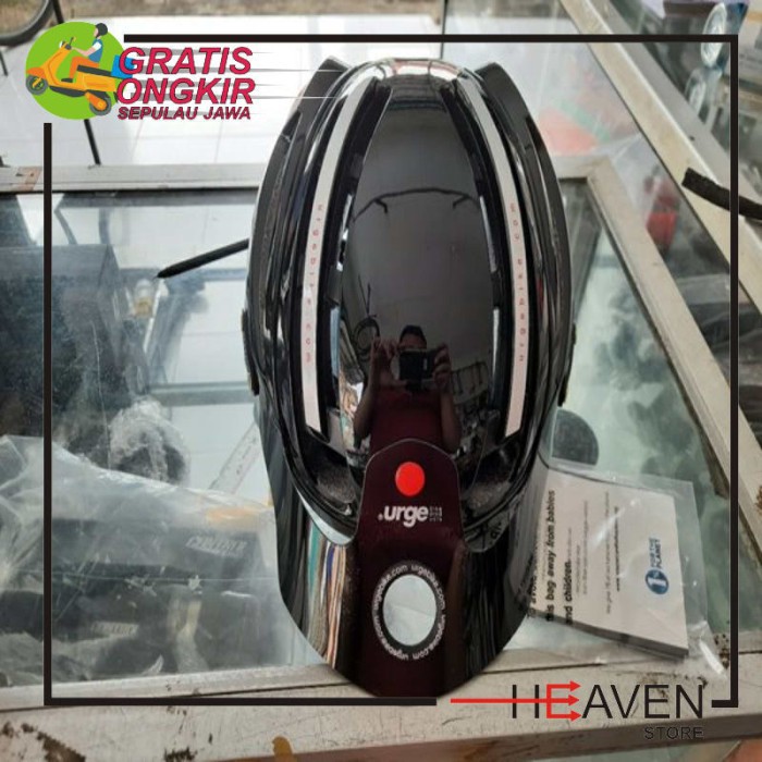 Helm urge endur o matic 2 full black - enduro helmet