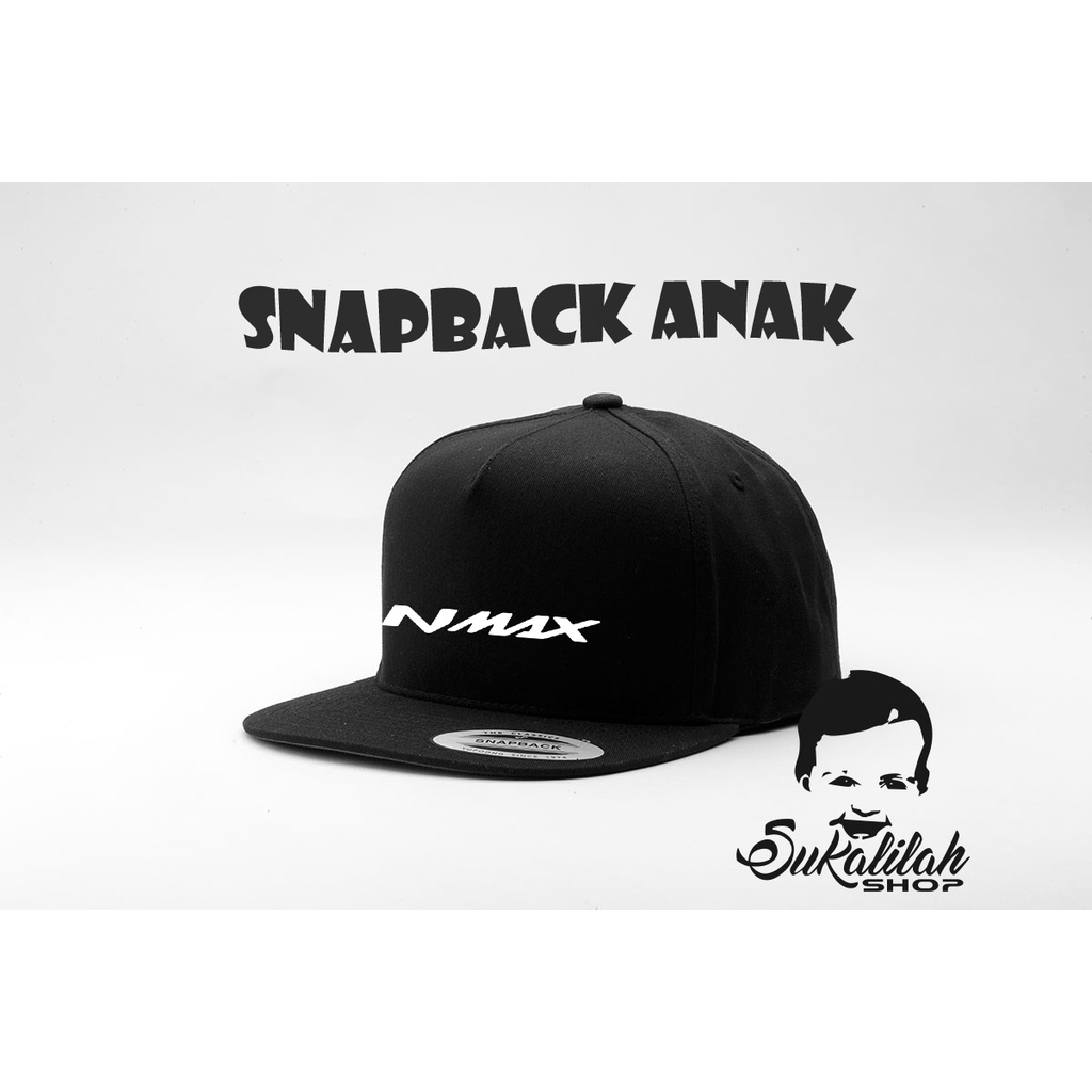 Topi snapback Anak unisex sport yamaha nmax