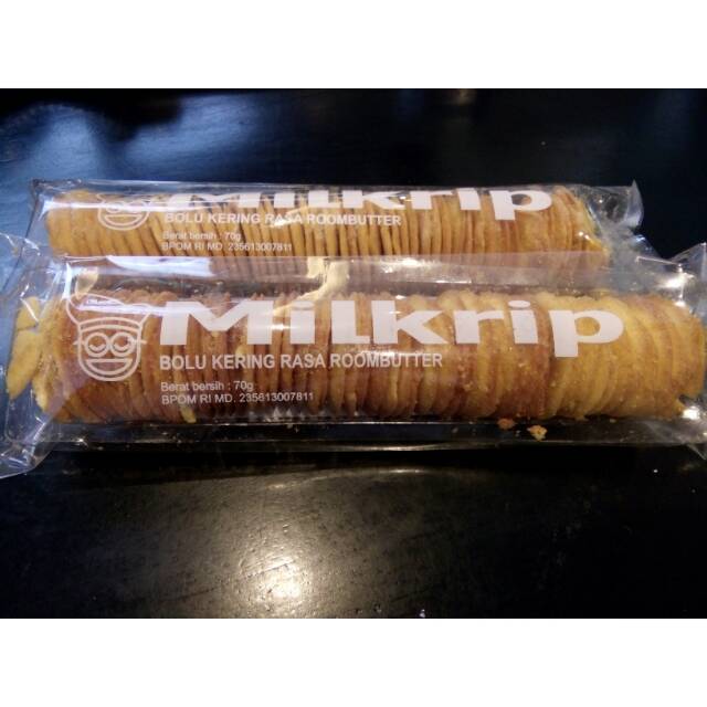 

Milkrip buttercockies renyah gurih roombutter