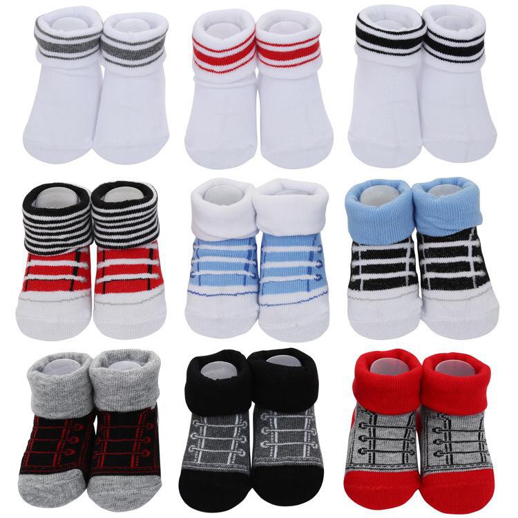 [JUALSEMUA18] 3 Pasang Kaos Kaki Gift Set Bayi / Baby Socks Gift Set 3 Pairs KK01