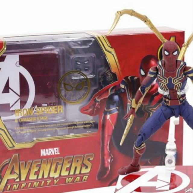SPIDERMAN/IRON SPIDER AVENGERS ACTION FIGURE