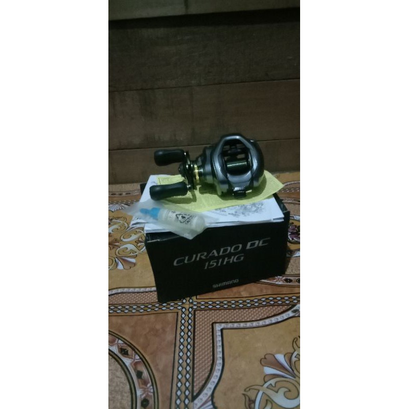shimano curado dc 151HG | BEKAS
