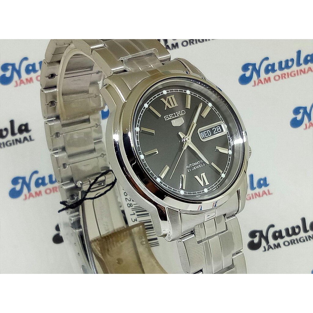 Seiko 5 SNKK81K1 Automatic Black Dial - Jam Tangan Pria SNKK81