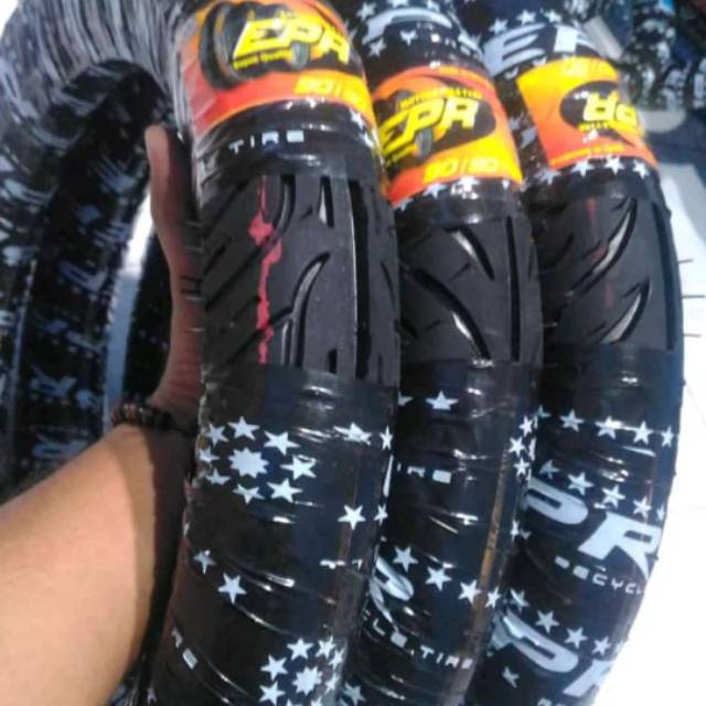 BAN  EPR 90/90 -14 TUBETYPE BUKAN TUBLES. BELAKANG ,MOTOR BEAT,MIO,SCOOPY XEON