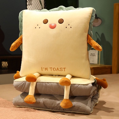 Balmut Bantal Selimut Toast Bahan  Cotton seperti Bed Cover