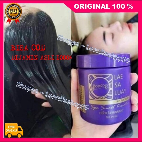 [BISA COD] Lae sa Luay Spa Smooth Keratin 100% ASLI BPOM