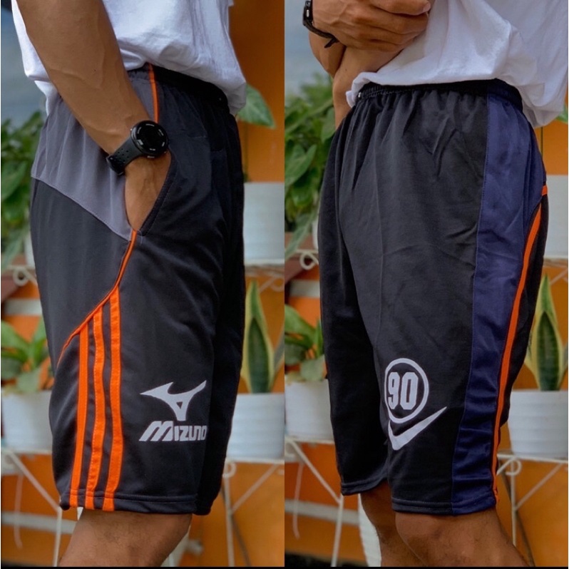 CELANA KOLOR PENDEK PRIA OLAHRAGA All Size 27-36 Bola Futsal Voli