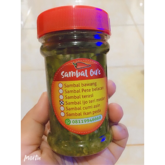 

Sambel ijo teri medan