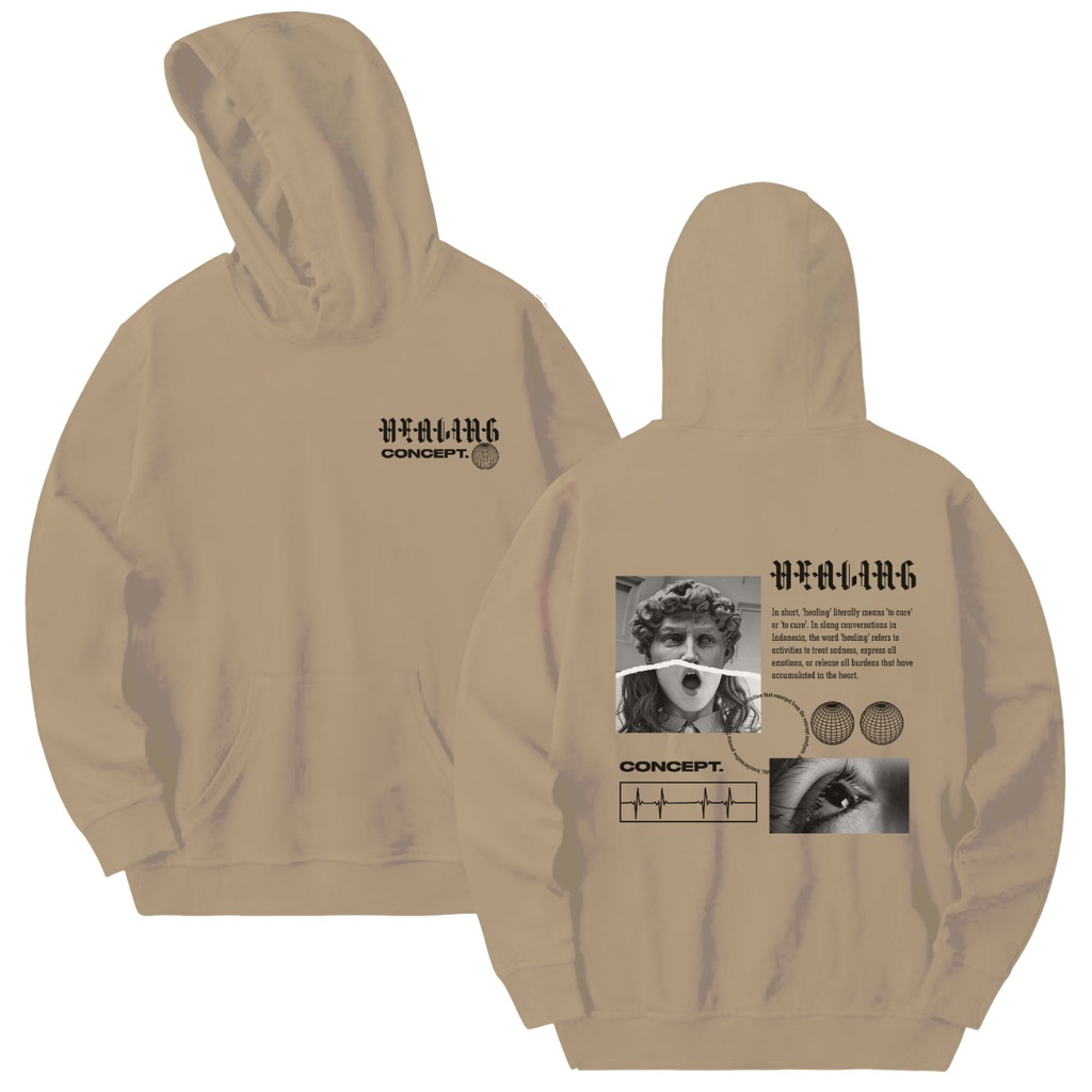 Healing Hoodie - Hoodie Pria dan Wanita