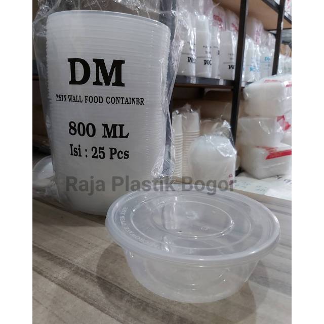 Thinwall DM 800ml bulat