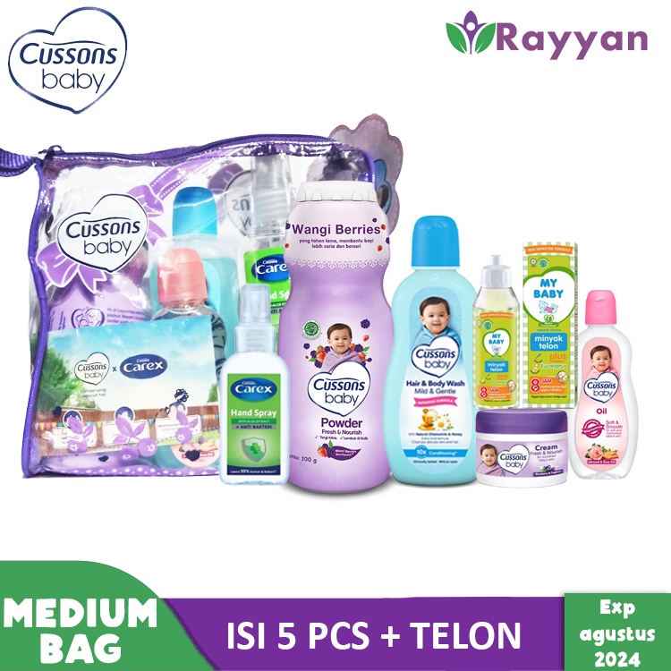 Cusson Baby Gift Set Medium / Perlengkapan Kado Bayi Baru Lahir-7