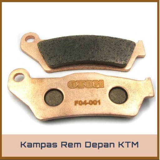 Kampas Rem Depan KTM Husqvarna Otom