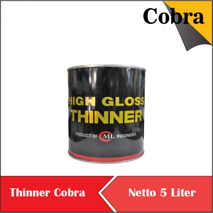 THINNER COBRA HITAM THINER PENGENCER CAT TINER COBRA HITAM HIGH  AG22