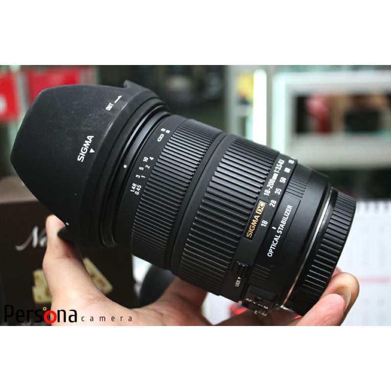 美品 SIGMA 18-200mm 3.5-6.3 DC OS HSM ニコン用 【日本製】 8568円