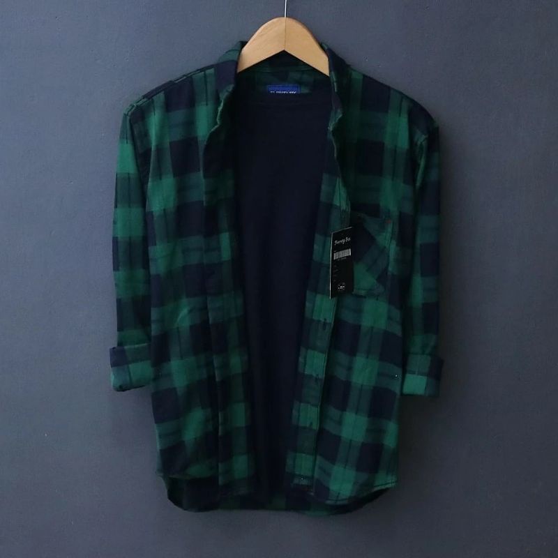 SOUTHERN KEMEJA PRIA  FLANEL LONG VINTAGE TZ 2990
