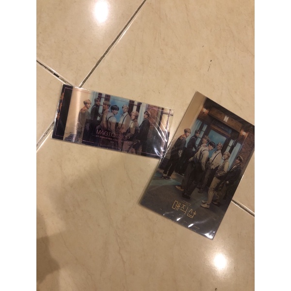 [READY STOCK] BTS MAGIC SHOP INVITATION LENTICULAR CARD
